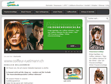 Tablet Screenshot of coiffeur-ruetimann.ch